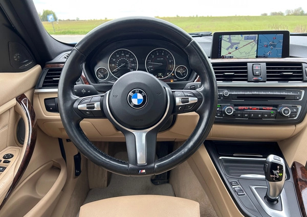 BMW Seria 3 cena 59500 przebieg: 208000, rok produkcji 2014 z Człuchów małe 277